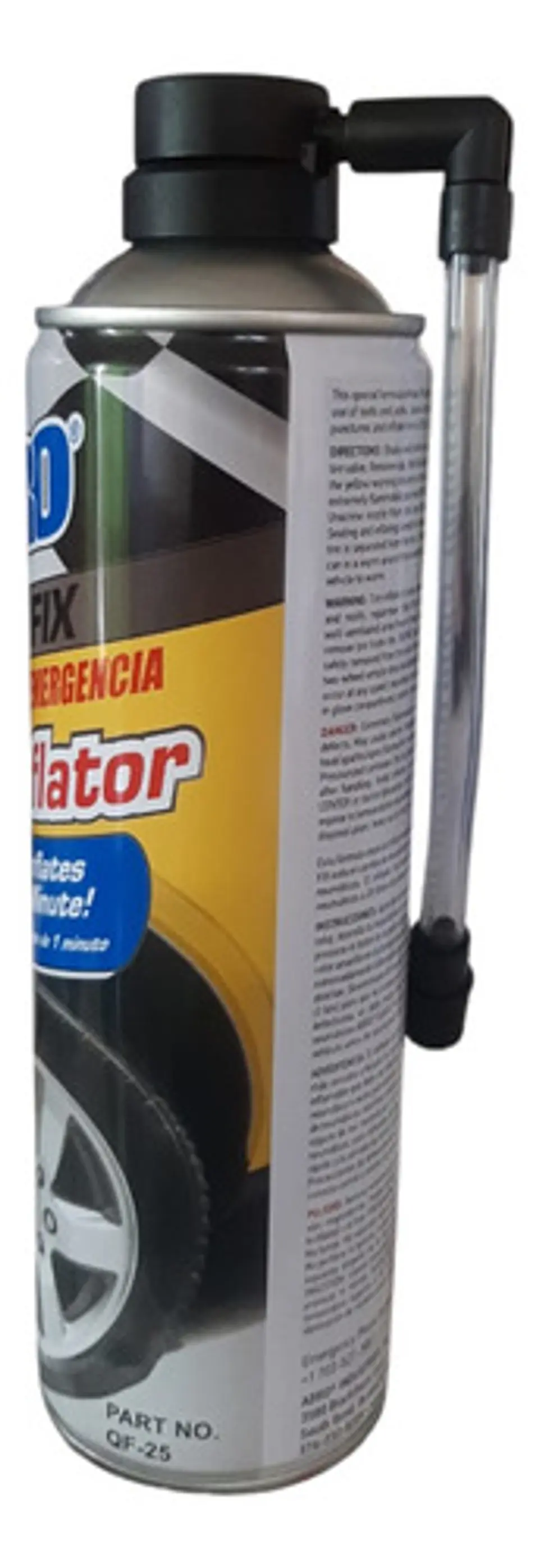 Inflador Y Sellador De Neumáticos Abro 340g Quick Fix 3