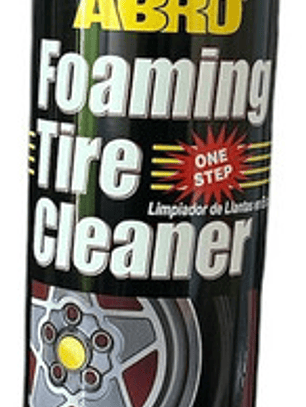 Espuma Limpiador Y Renovador De Neumatico Abro Americano