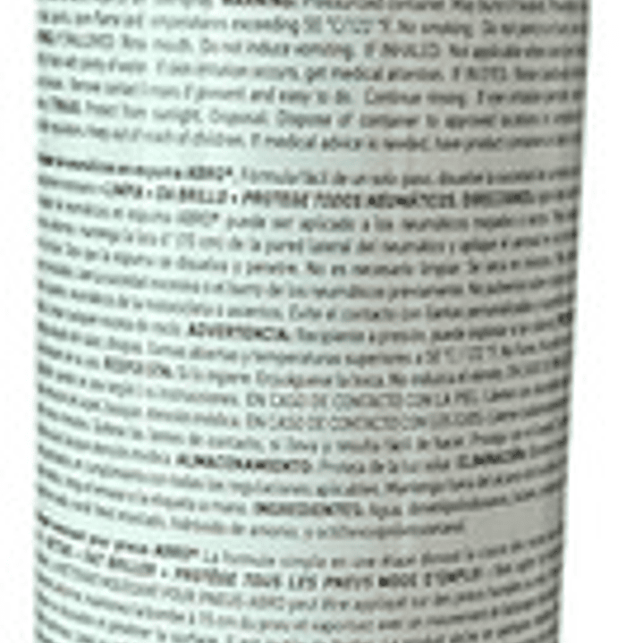 Espuma Limpiador Y Renovador De Neumatico Abro Americano 3