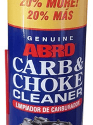 Limpia Carburador Abro 340g Americano Carb & Choke