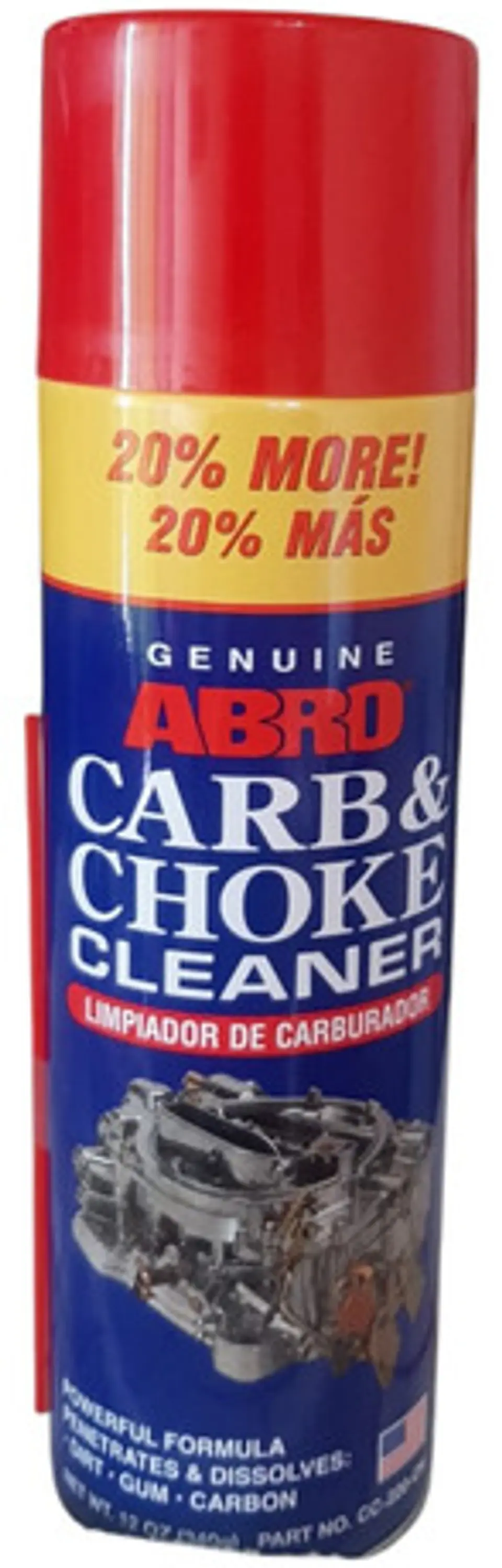 Limpia Carburador Abro 340g Americano Carb & Choke 1