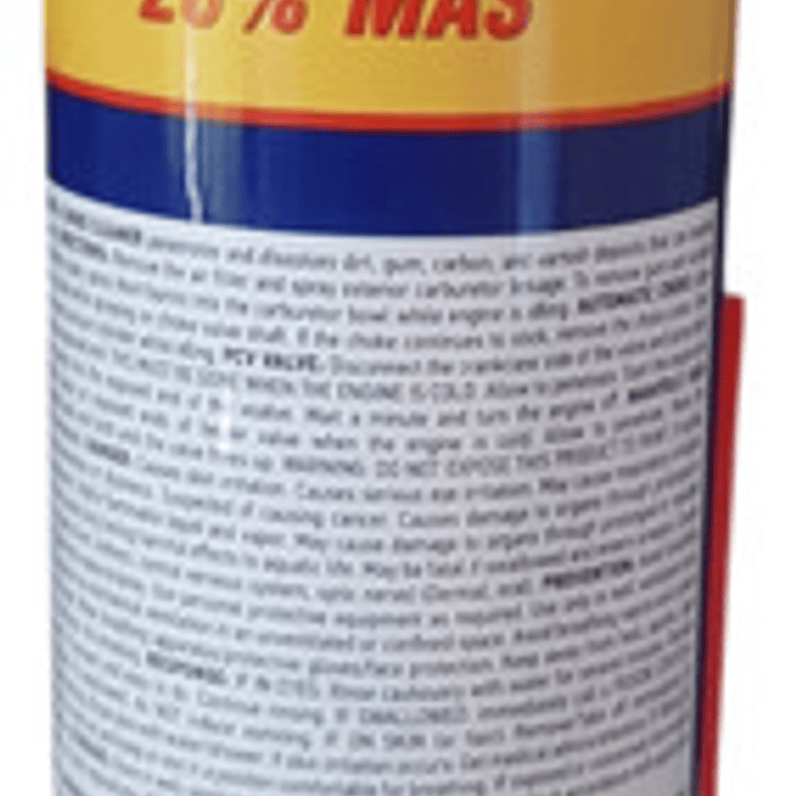 Limpia Carburador Abro 340g Americano Carb & Choke 2