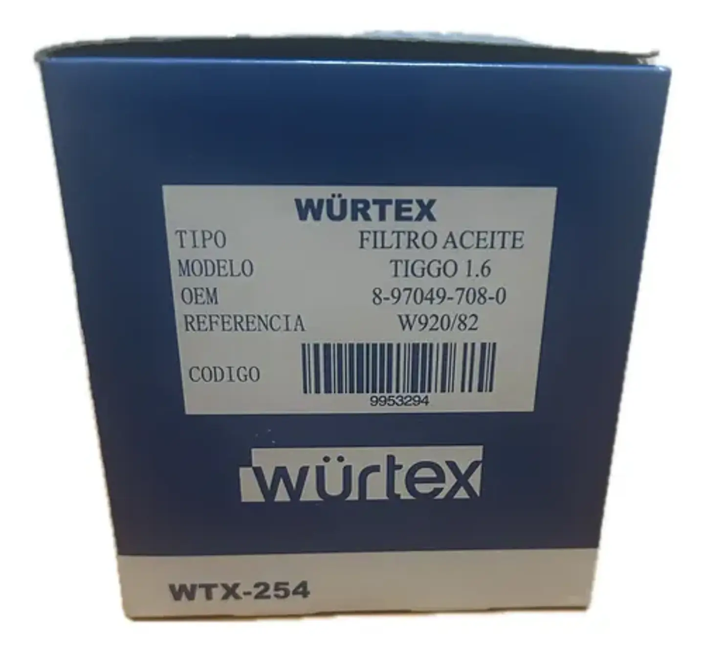 Filtro De Aceite Para Chery Tiggo 3 1.6 2008-2014 4