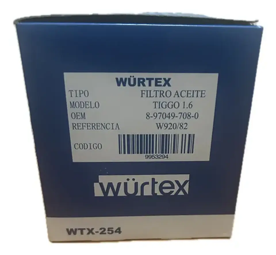 Filtro De Aceite Para Chery Tiggo 3 1.6 2008-2014 4