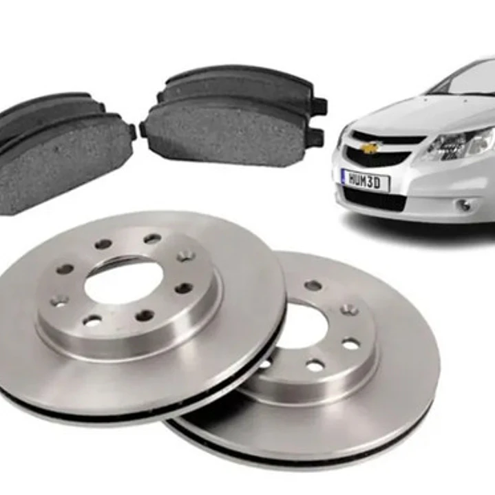 Discos De Freno + Pastillas Chevrolet Sail 1.4 2011-2017 1