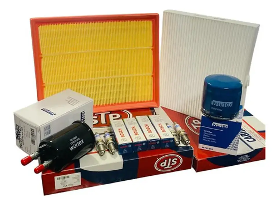 Kit Afinamiento Filtros Bujias Para Chevrolet Sail 1.4 11/17 1