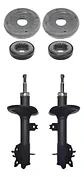 Amortiguador + Cazoletas Completas Chevrolet Sail 1.4 Par - Miniatura 1