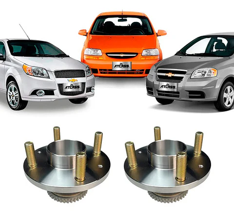 Maza Rueda Trasera Chevrolet Aveo 1.4 2004-2016/par C/abs