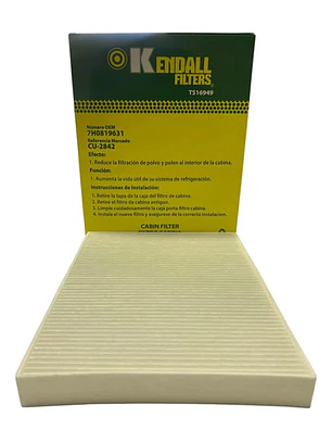 Filtro Cabina Volkswagen Amarok 2.0 163 Cdca Sohc 2010/2016