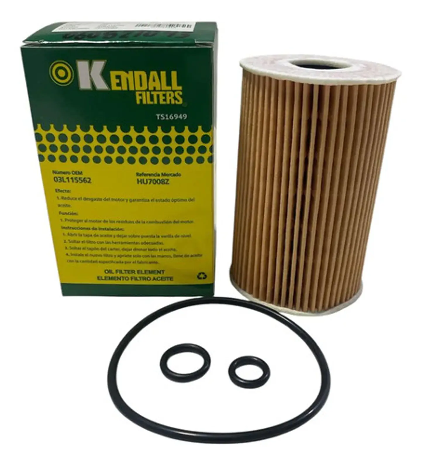 Elemento Filtro De Aceite Para Volkswagen Amarok 2.0 10-23 1