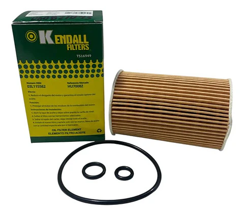 Elemento Filtro De Aceite Para Volkswagen Amarok 2.0 10-23