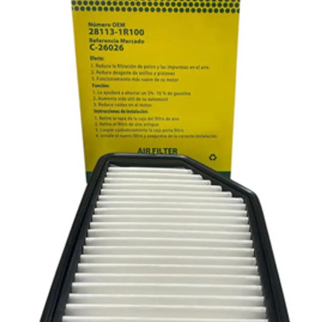 Filtro De Aire Para Hyundai Accent 1.4 1.6 1.6d 2011-2018 3
