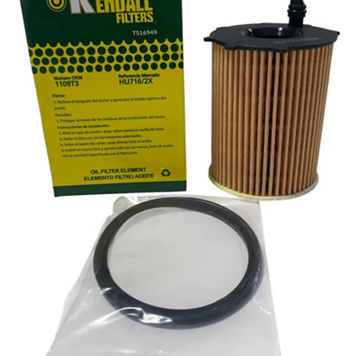 Elemento Filtro Aceite Peugeot 206 Hdi/partner/berlingo/ds3 1