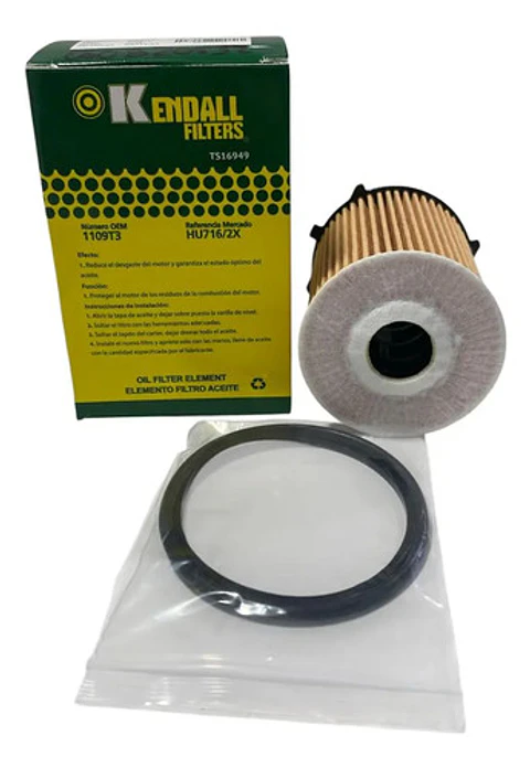 Elemento Filtro Aceite Peugeot 206 Hdi/partner/berlingo/ds3