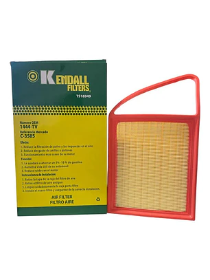 Filtro De Aire Peugeot Partner 1.600 Dv6td 307/3008 Berl 1.6