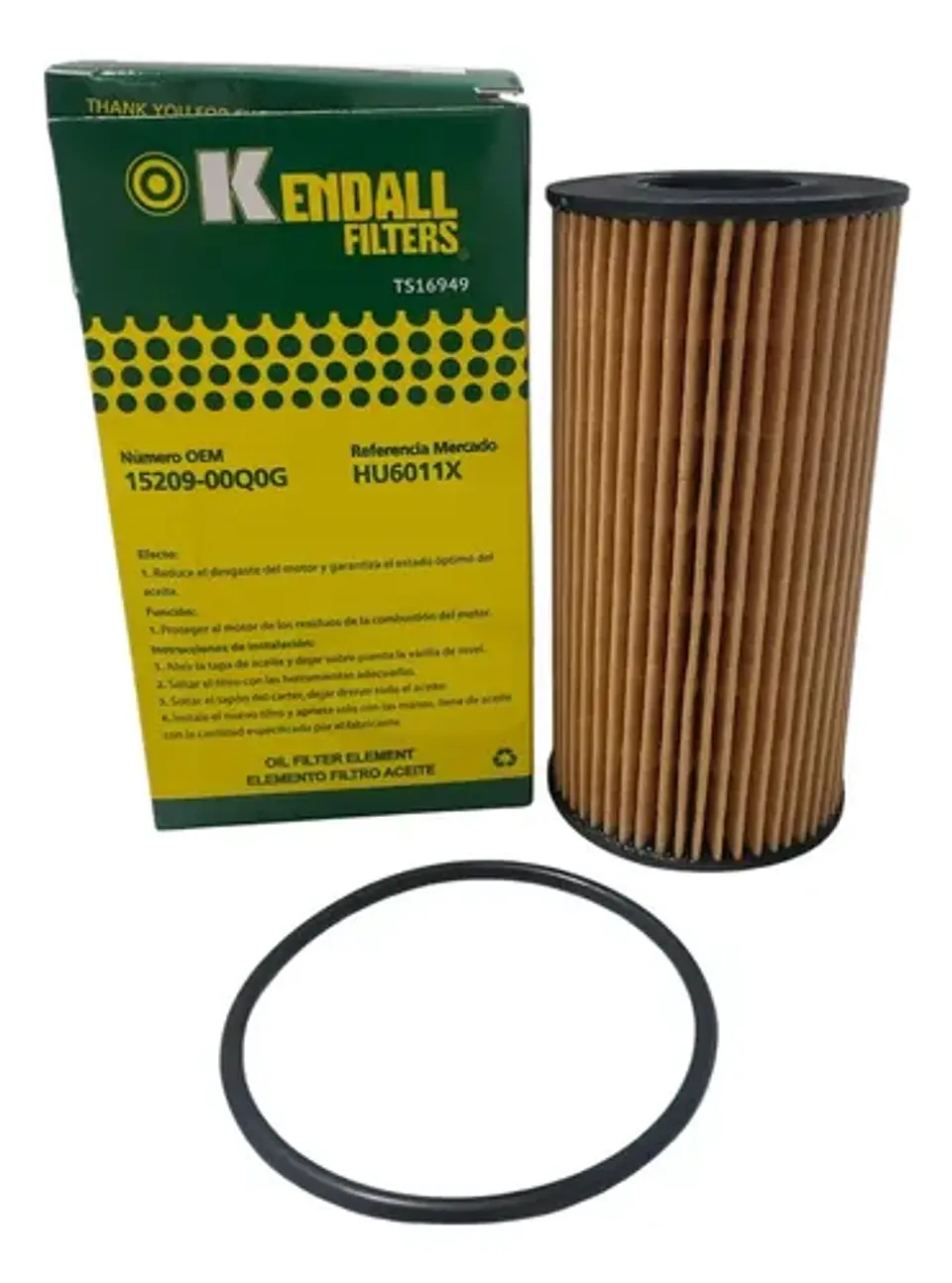 Filtro Aceite Nissan Np300 2300 Ys23 D23x Dohc 16 V 2.3 2019 1