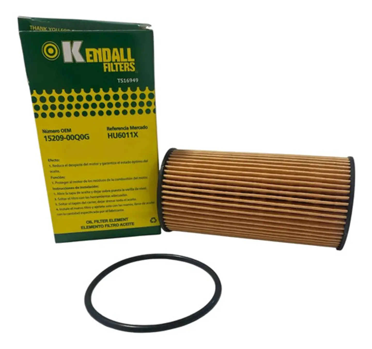 Filtro Aceite Nissan Np300 2300 Ys23 D23x Dohc 16 V 2.3 2019 3