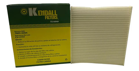 Filtro Cabina Para Mitsubishi L200 Katana2.4 2016/2022