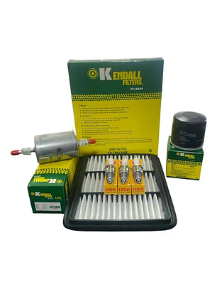 Kit Filtros + Bujias Afinamiento Para Chevrolet Spark 800cc