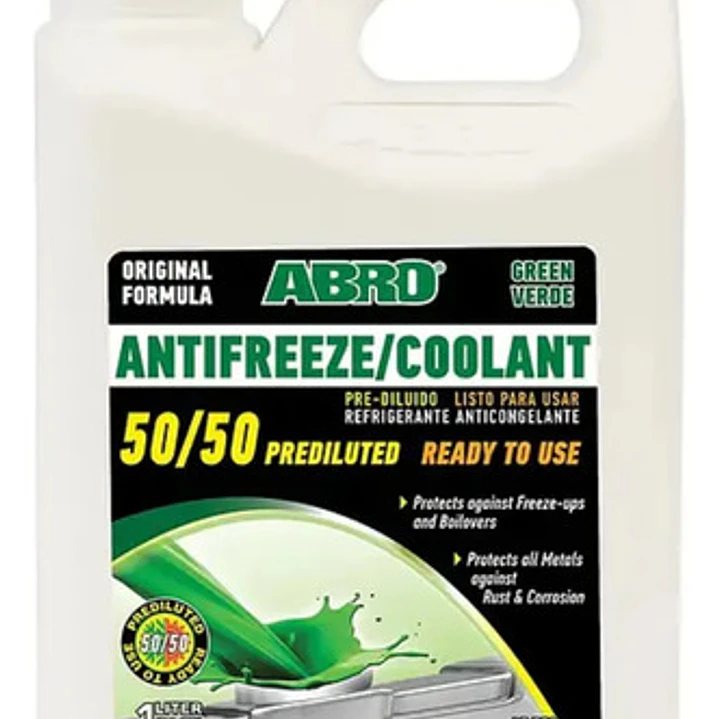 Refrigerante Anticongelante Verde Abro 50/50 3,78 Lt Verde 1