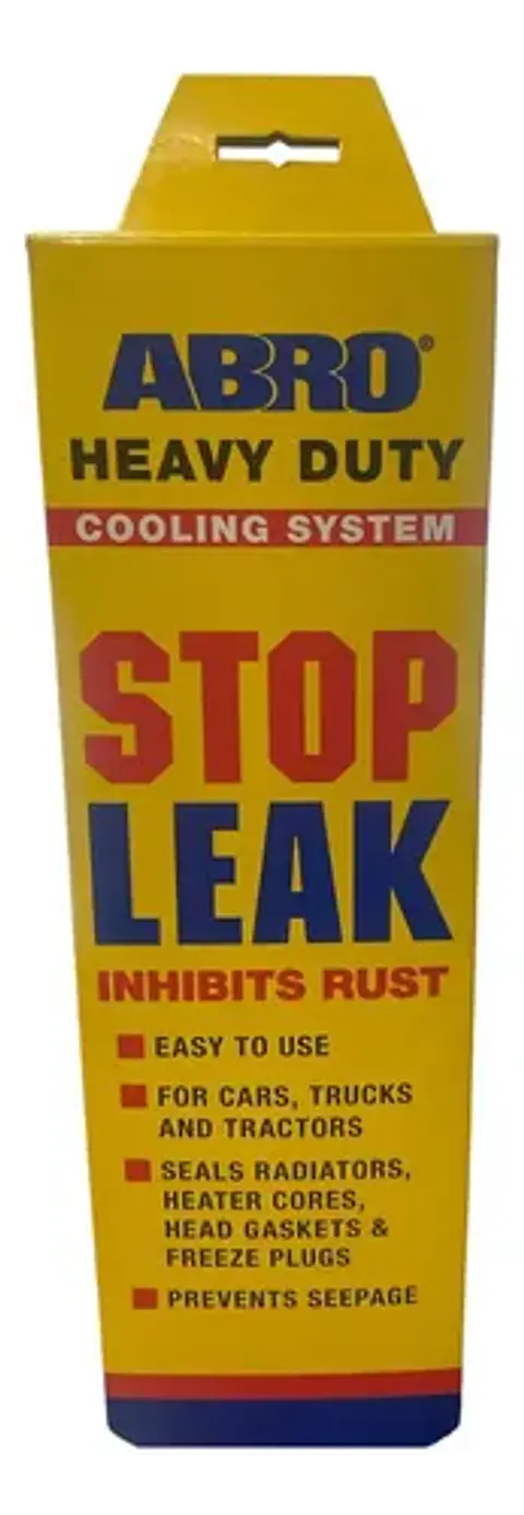 Tapa Fuga Radiador Y Sistema De Refrigeración Abro Stop Leak