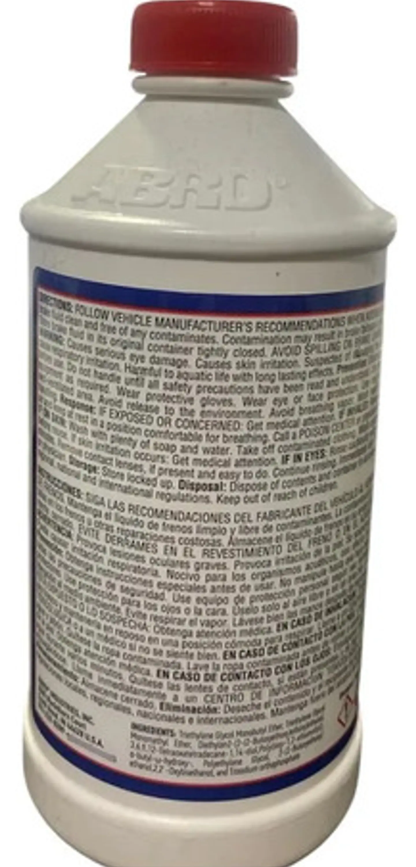 Líquido De Frenos Dot 3 300 Ml Americano Abro 4