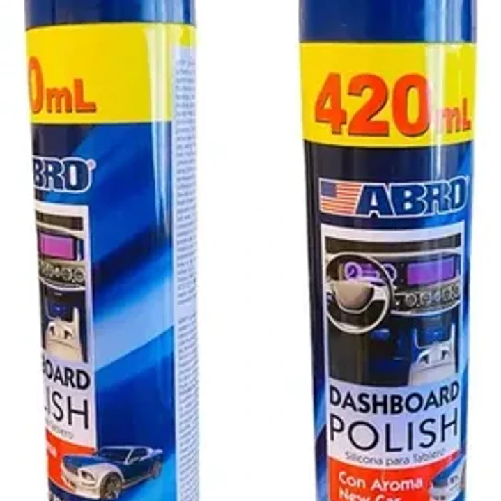 Silicona Abrillantador New Car 420ml Abro 2