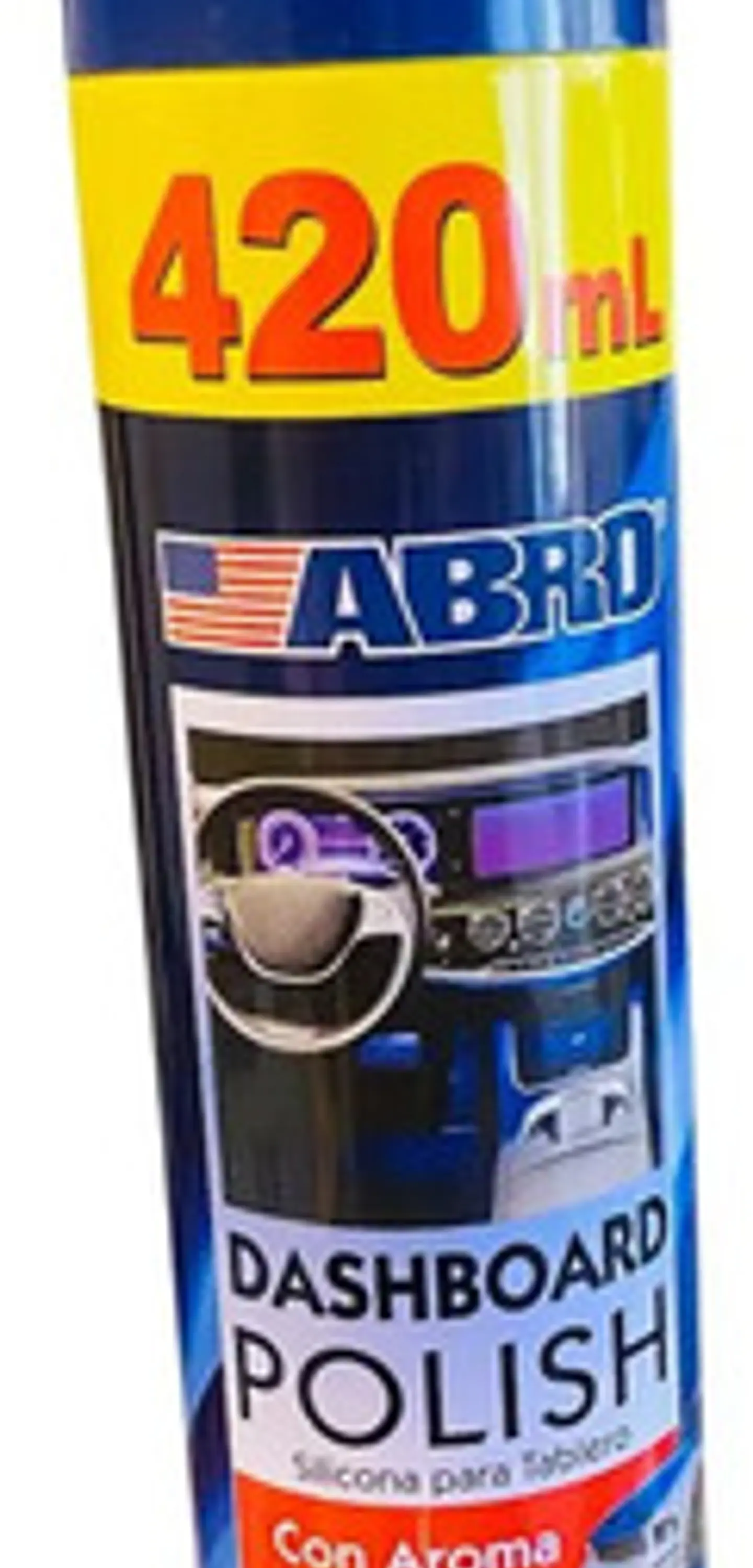 Silicona Abrillantador New Car 420ml Abro 3