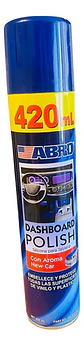 Silicona Abrillantador New Car 420ml Abro - Miniatura 3