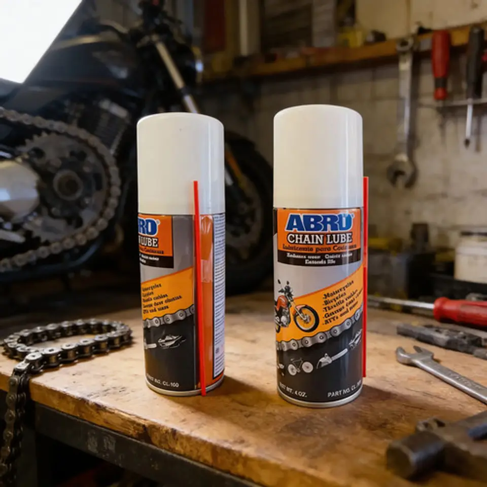 Lubricante Para Cadenas De Moto Abro Chain Lube 1