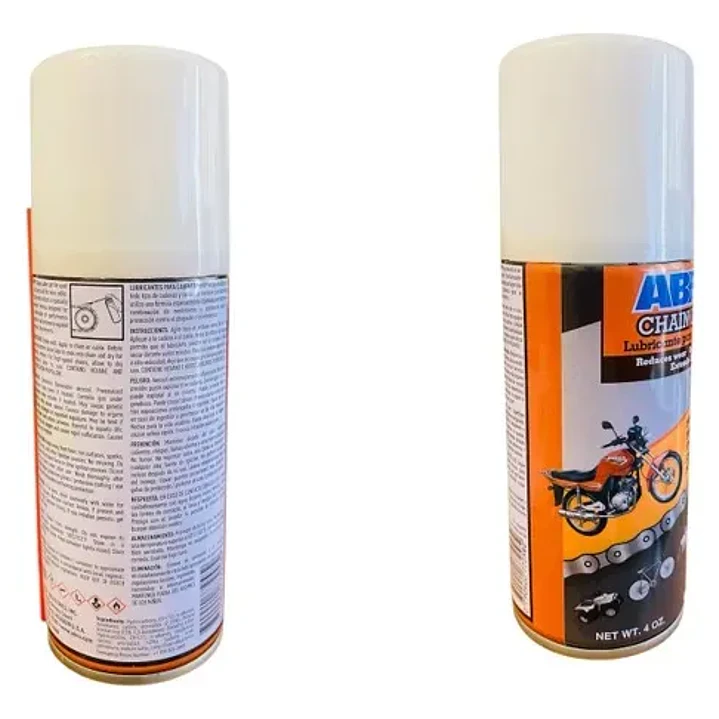 Lubricante Para Cadenas De Moto Abro Chain Lube 3