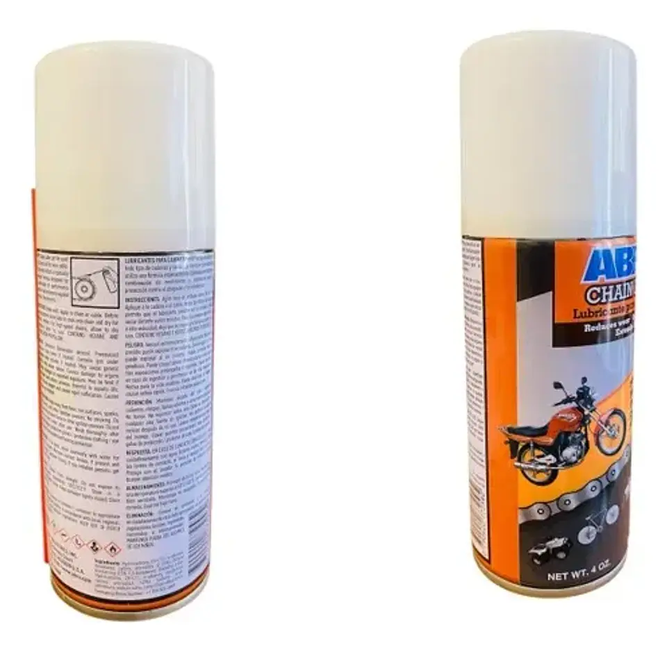 Lubricante Para Cadenas De Moto Abro Chain Lube 3