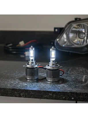 Set De Ampolletas Led Cree 12 Ivolt H4 C6 2 Caras