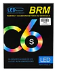 Set De Ampolletas Led Cree 12 Ivolt H4 C6 2 Caras - Miniatura 2