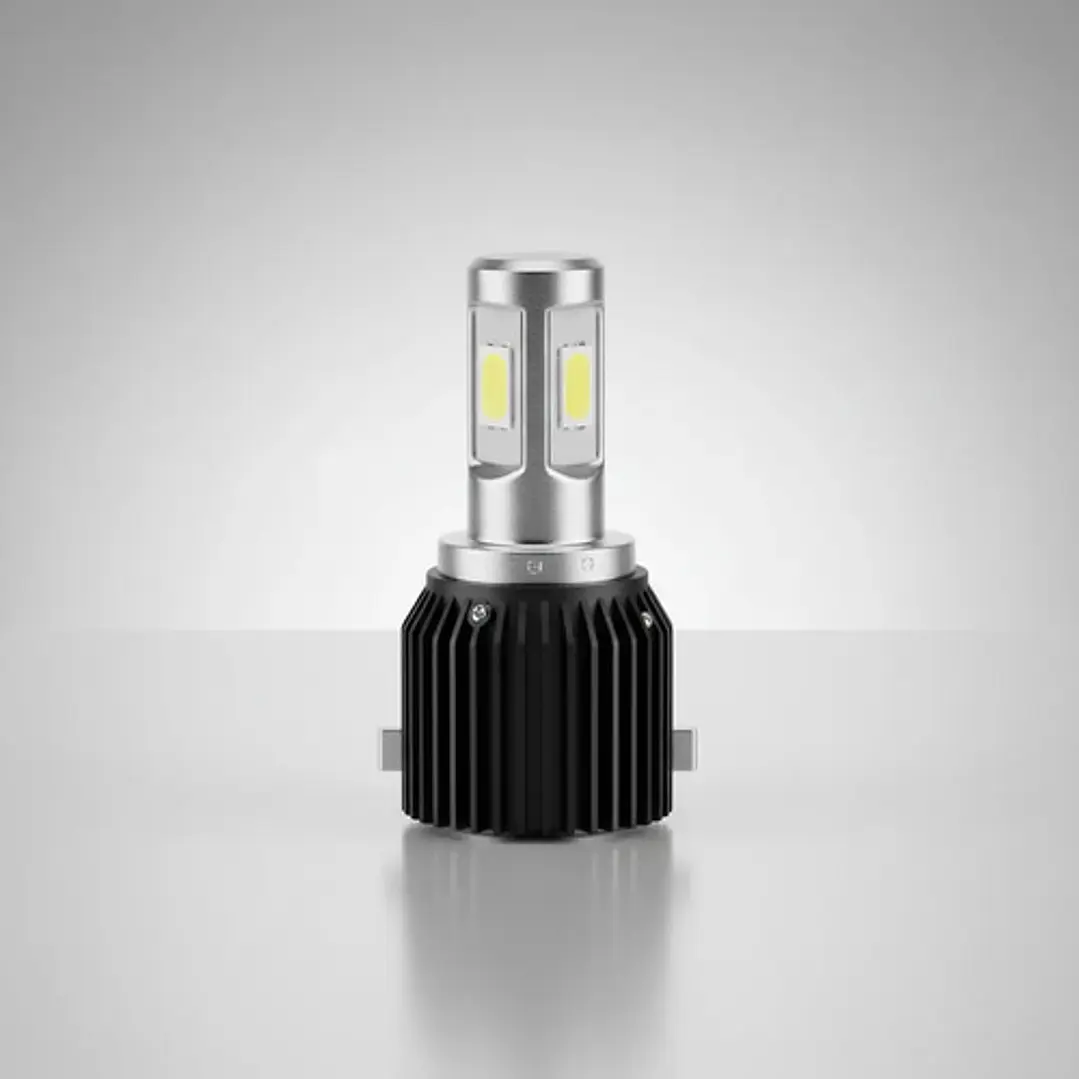 Set De Ampolletas Led Cree 12 Ivolt H4 C6 2 Caras 4
