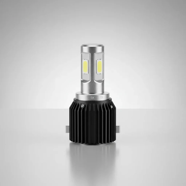 Set De Ampolletas Led Cree 12 Ivolt H4 C6 2 Caras 4