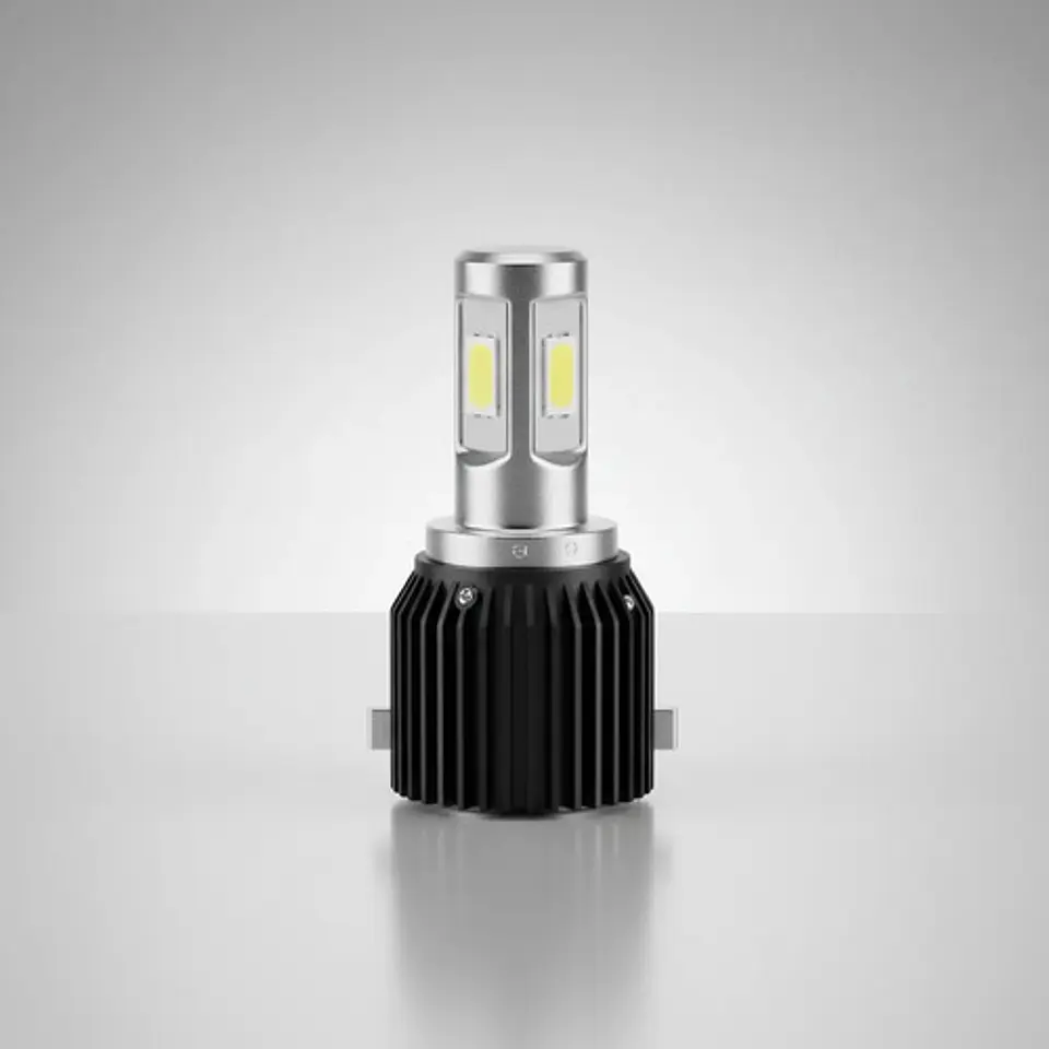 Set De Ampolletas Led Cree 12 Ivolt H4 C6 2 Caras 4