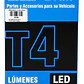 Ampolletas Led T4 Bivolt H8 2 Caras - Miniatura 3