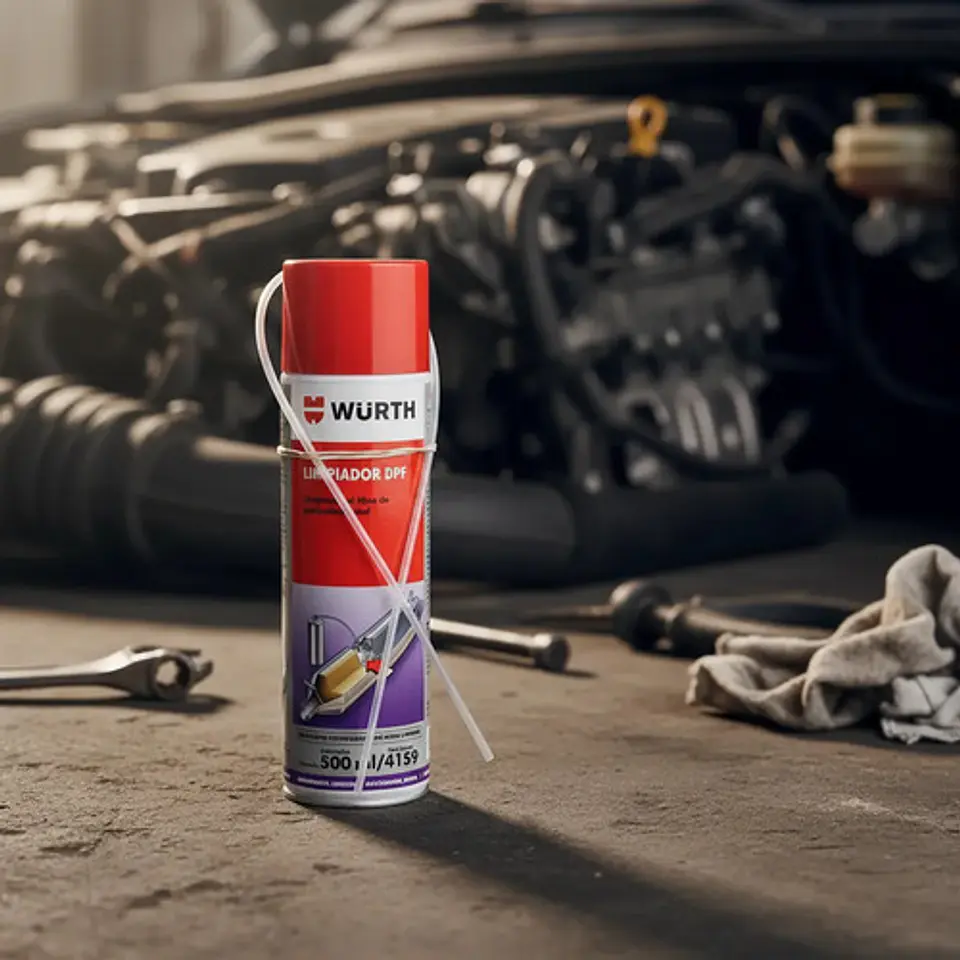 Limpiador De Filtro De Particula Dpf 500ml - Cleaner Wurth 2