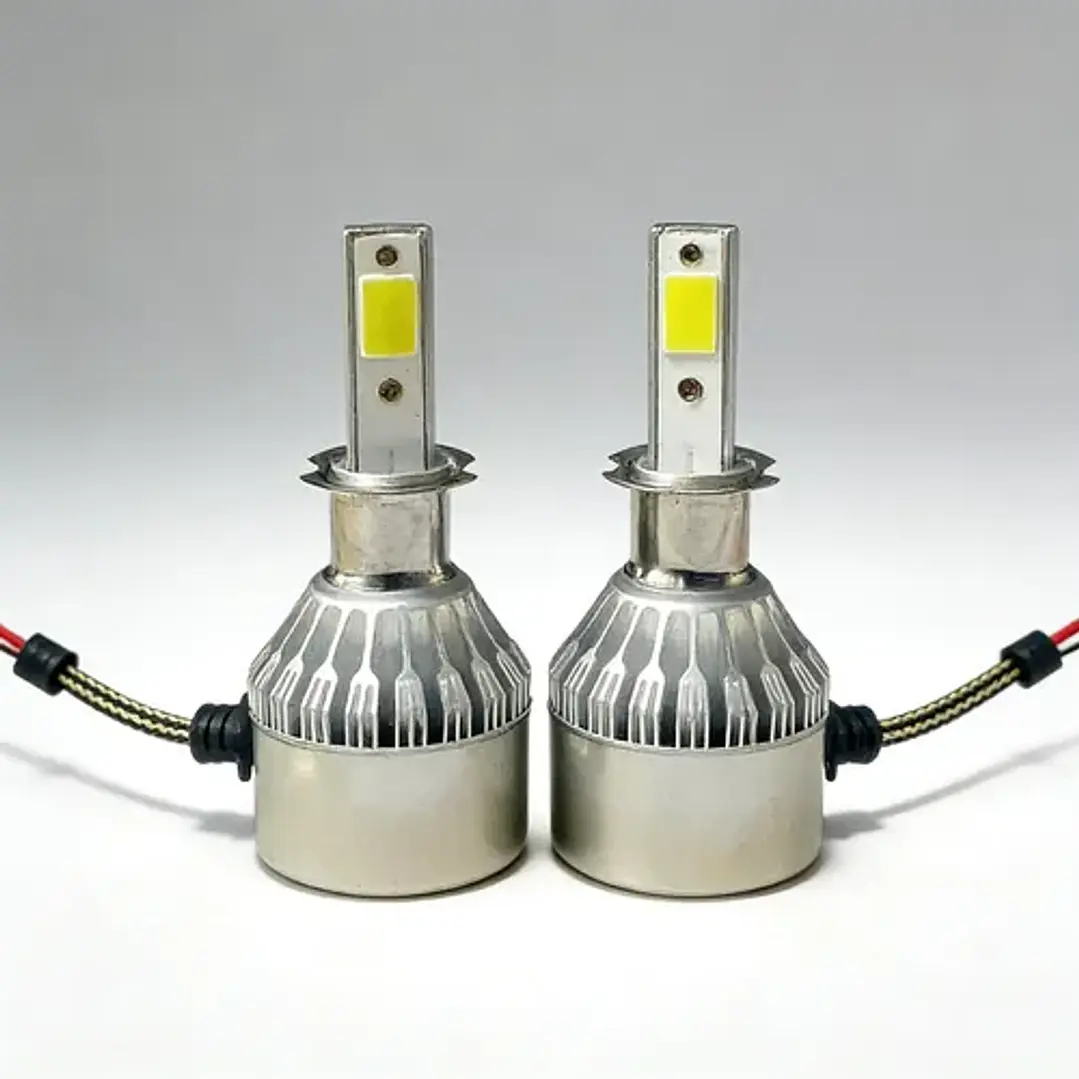 Kit De Ampolletas Led H3 Led Cree C6 Bivolt 36w 4800lm 3