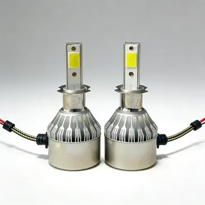 Kit De Ampolletas Led H3 Led Cree C6 Bivolt 36w 4800lm 3