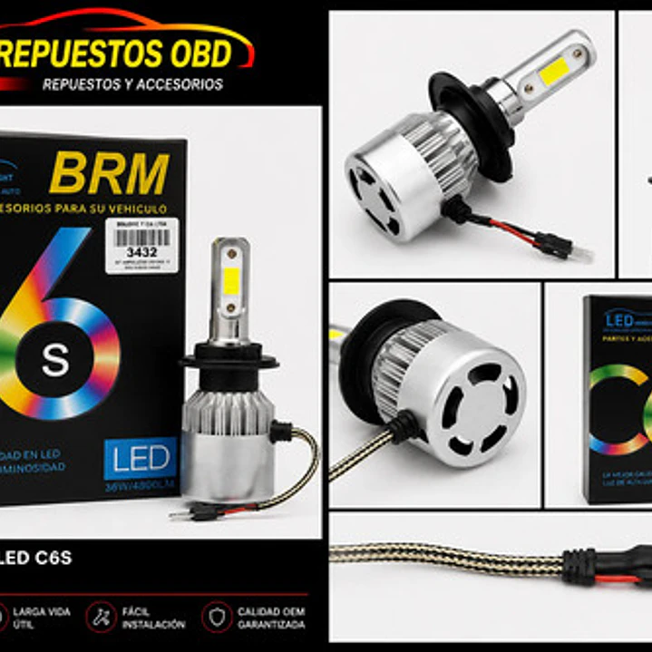 Ampolletas Led N1 12v H11 2 Caras 4