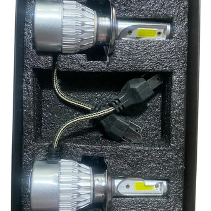 Kit De Ampolletas Led H4 Led Cree C6 Bivolt 36w 4800lm 4