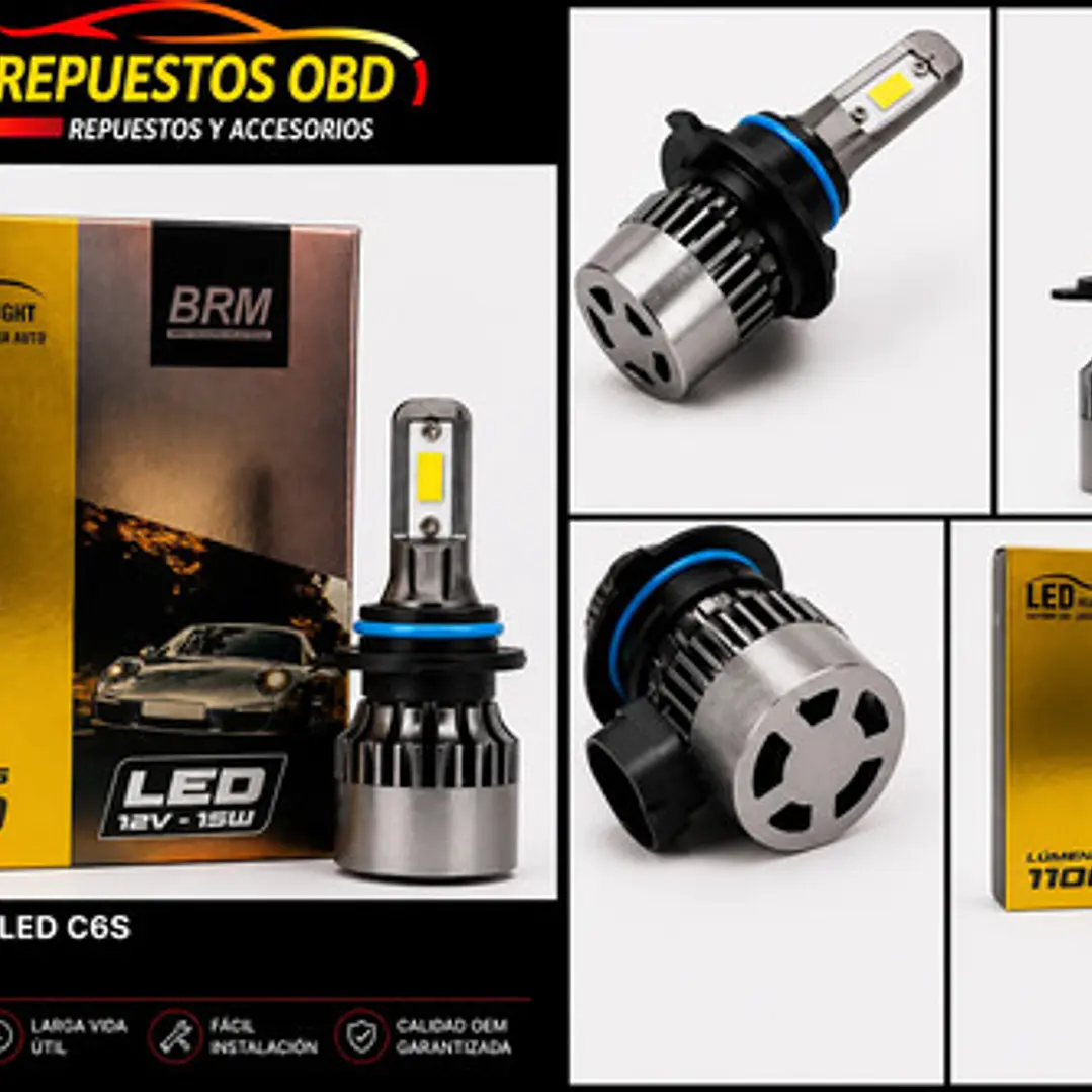 Ampolletas Led N1 12v H1 2 Caras 5