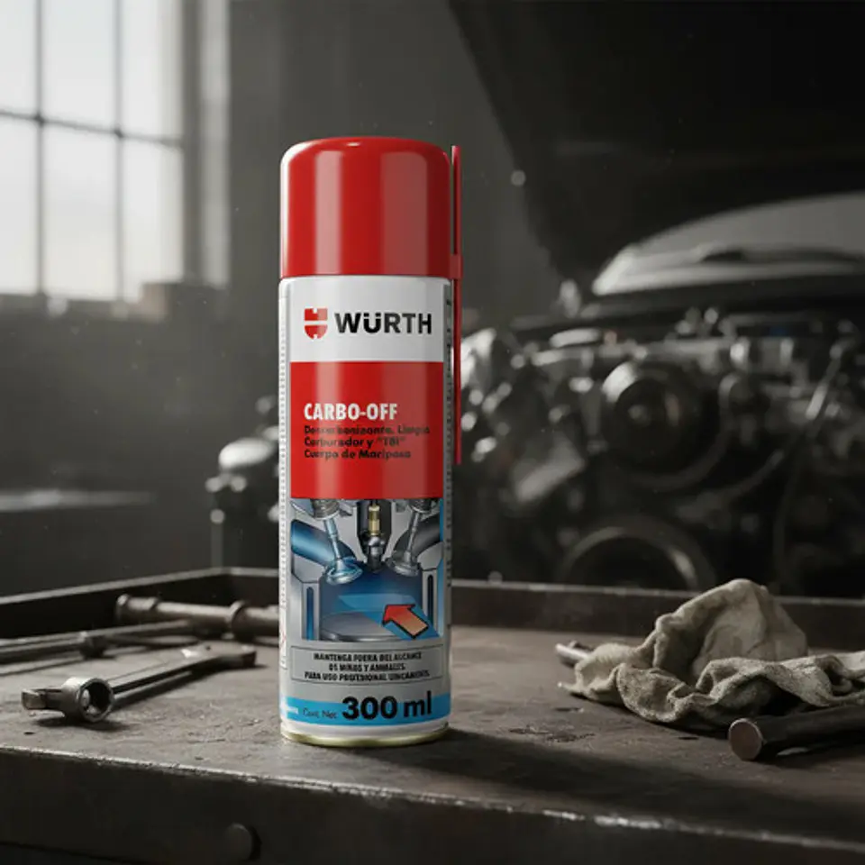 Limpia Carburador Carbo Off 300ml Wurth 2