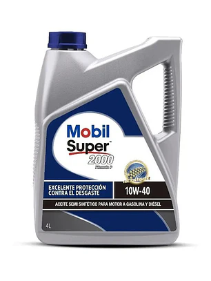 Aceite Para Motor  Mobil Super 2000 10w40 Formula Xp1 Sp 4l