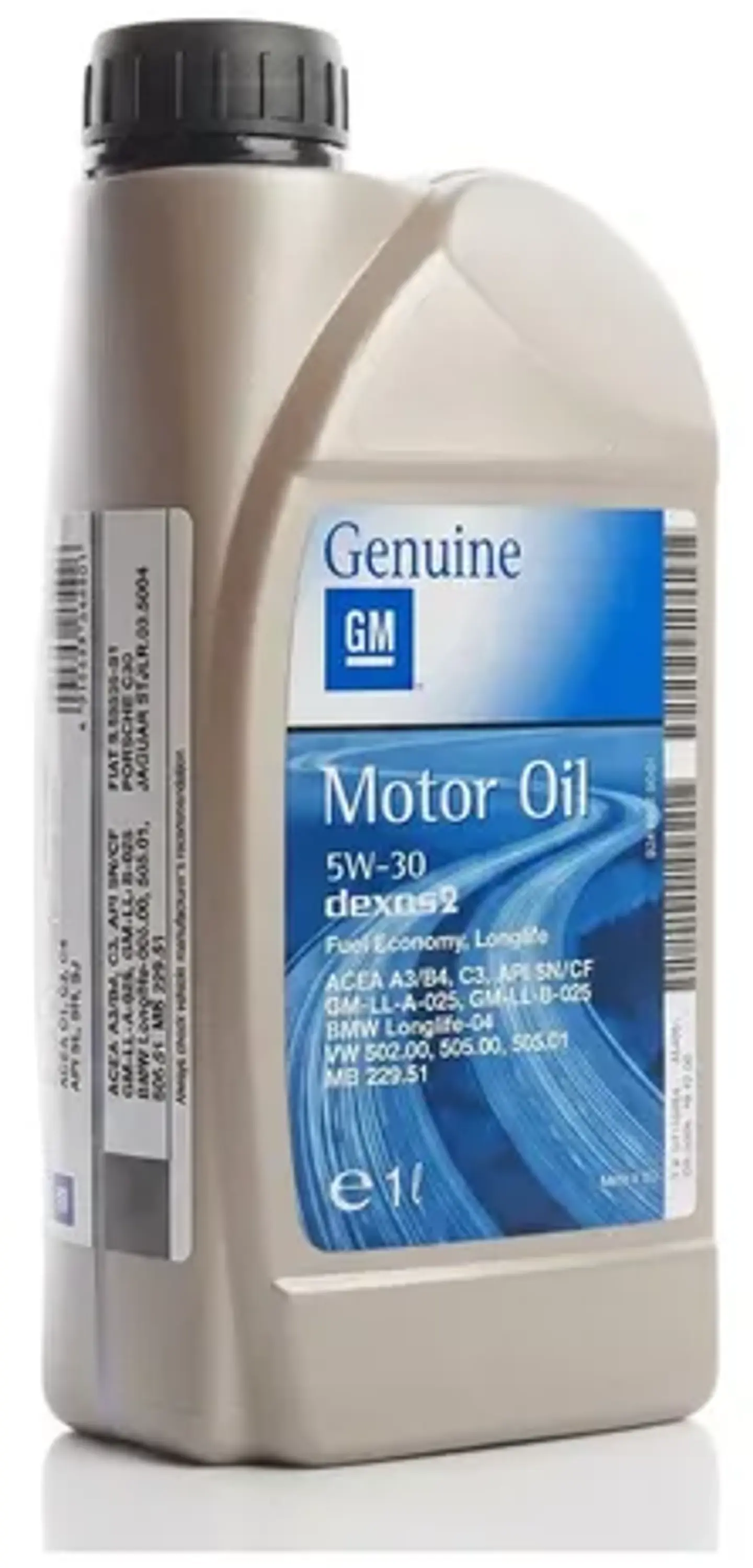 Aceite Lubricante 5w30 Genuine Gm Sn/cf C3 Dpf Dexos 2 1l 5