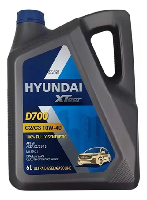 Aceite 5w-30 Hyundai  Xteer D700 Sp C2/c3-16 Dpf 4l