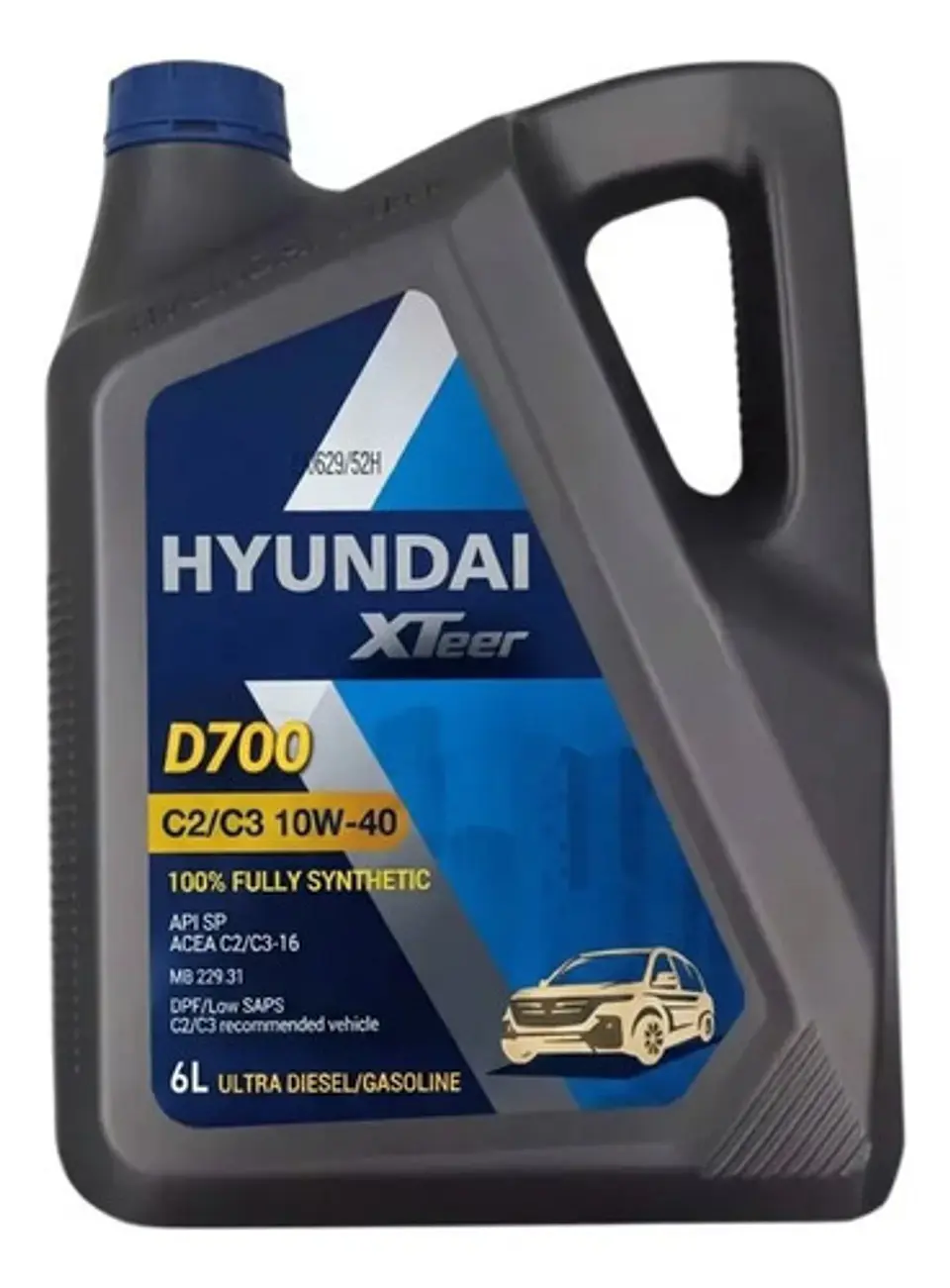 Aceite 5w-30 Hyundai  Xteer D700 Sp C2/c3-16 Dpf 4l 1