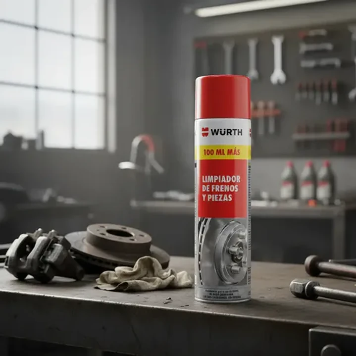Limpiador De Frenos En Spray 500ml Wurth 1